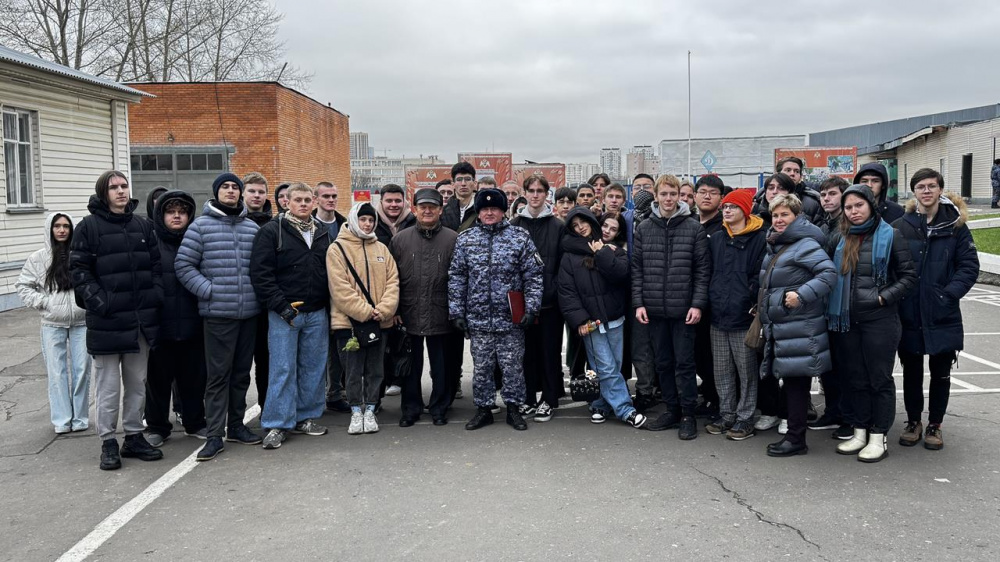 Студенты 2,3 курсов в войсковой части 5126 Войск Национальной гвардии (11.11.2024)