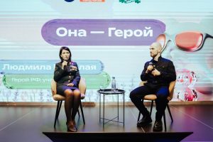 Превью Роль женщины в защите Отечества – встреча с Героем России Людмилой Болилая 05-03-2026